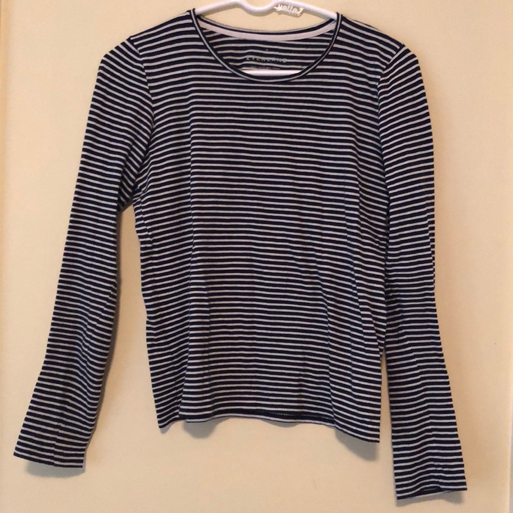 Long sleeve striped tee